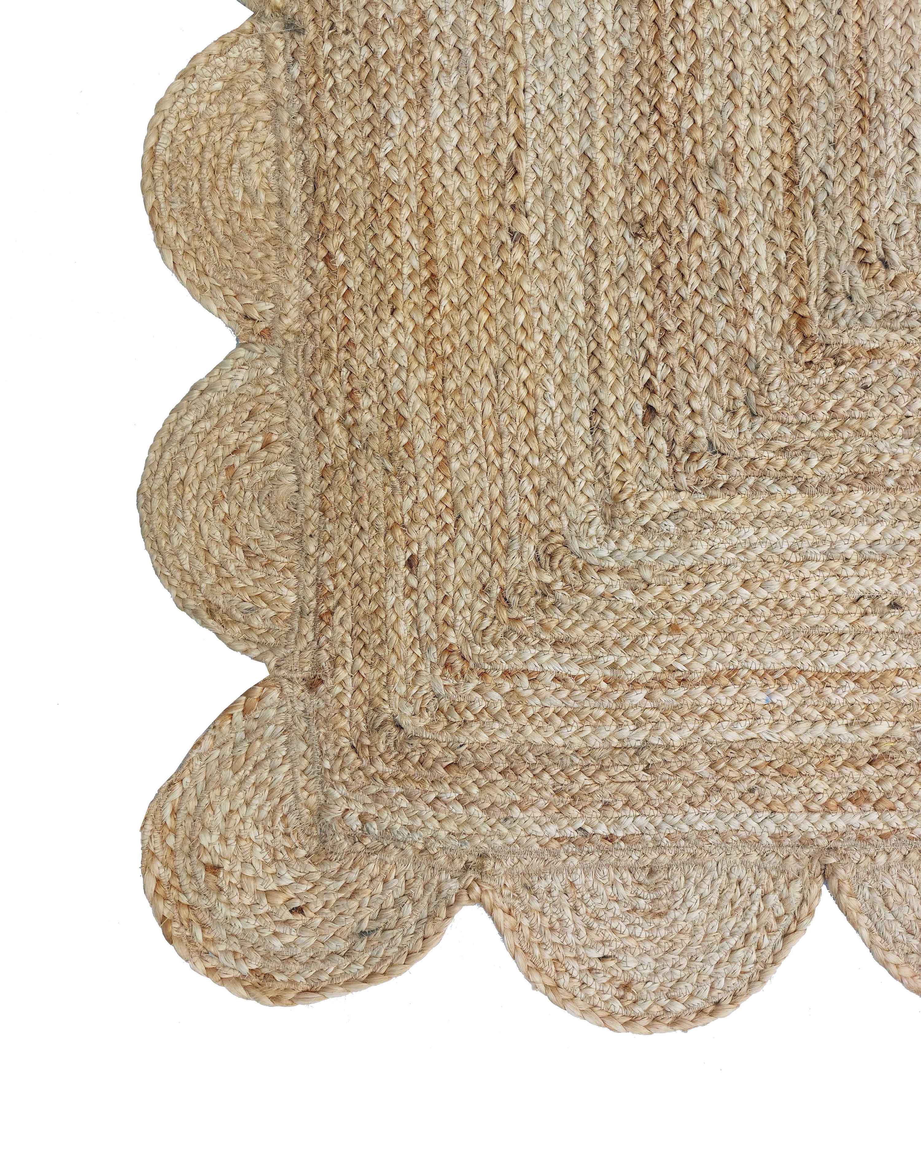 A Scalloped Jute Rug for the Closet — The Grit and Polish